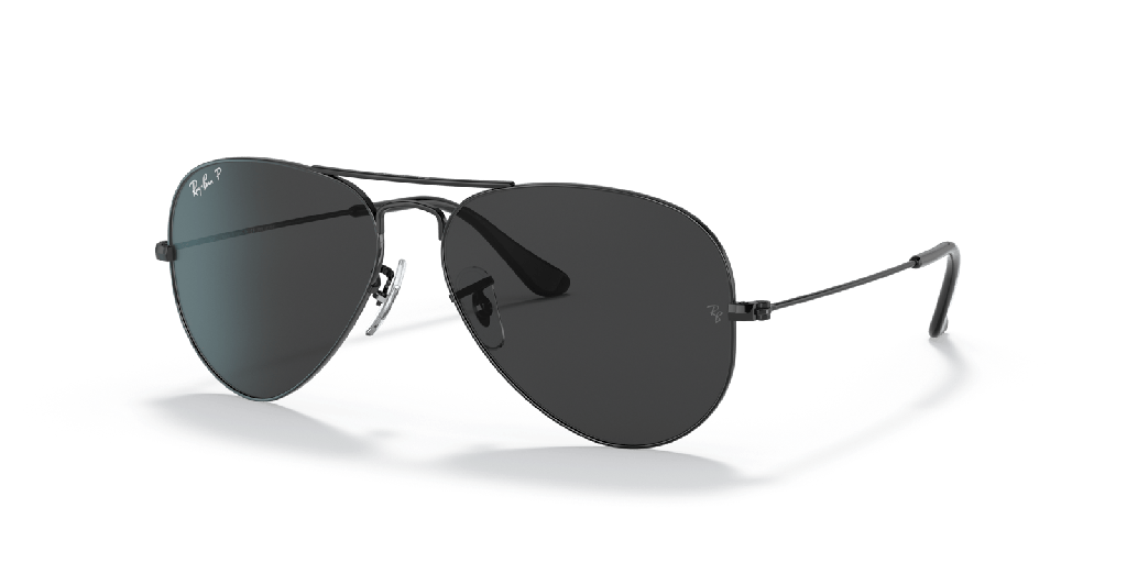 Ray-Ban Aviator Total Black RB 3025 Sunglasses - image 2